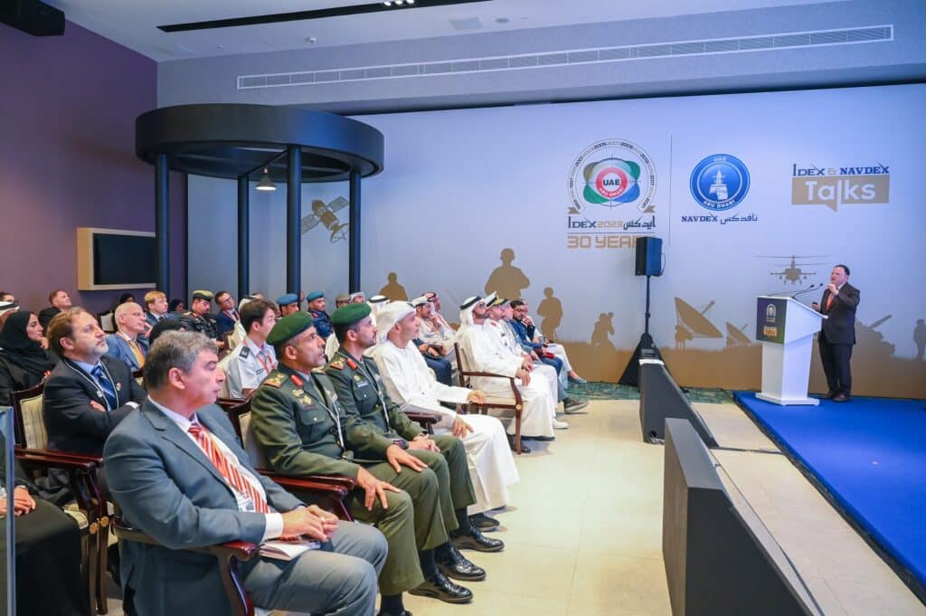 Delegates at the IDEX and NAVDEX talks event.